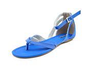 Michael Antonio Daft Women US 9 Blue Thong Sandal