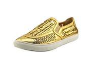 Nine West Luv Muffin Women US 5 Gold Loafer