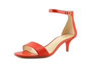 Nine West Leisa Women US 7.5 Orange Sandals