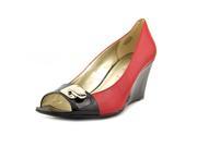 Anne Klein Palmyra Women US 10 Red Wedge Heel