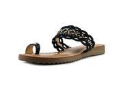 G.C. Shoes Loopy Women US 6.5 Black Sandals