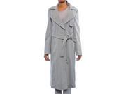 Armani Collezioni Women Single Breasted Coat Basic Coat Taupe Size 4