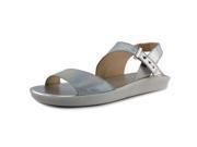 Nine West Izara Women US 10.5 Silver Sandals