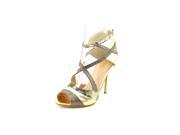 Thalia Sodi Ximena Women US 6 Gold Sandals