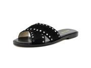 Nine West Jam Bam Women US 5.5 Black Slides Sandal