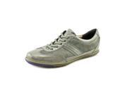 Ecco Spin Lace Women US 10 Gray Sneakers