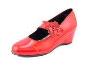 Rachel Shoes Ellie Youth US 4 Red Mary Janes