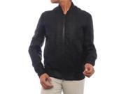 Valentino Men Tweed Black Bomber Basic Jacket Black Size 36