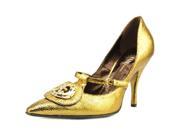 Fabi Lise Women US 7.5 Gold Heels