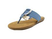 Aerosoles Nice Save Women US 5 Blue Thong Sandal