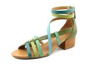 Nina Victor Women US 8.5 Green Gladiator Sandal