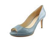 Nine West Gelabelle Women US 6.5 Blue Heels