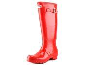 Hunter Original Gloss Women US 8 Red Rain Boot