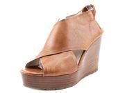 Kenneth Cole NY Fae Women US 6.5 Brown Wedge Heel