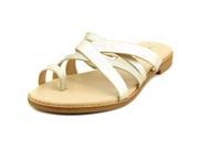 Via Spiga Reese 2 Women US 7 Gold Slides Sandal