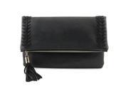 Moda Luxe Palermo Women Black Clutch