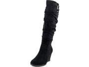 Dr. Scholl s Poe Women US 10 Black Knee High Boot