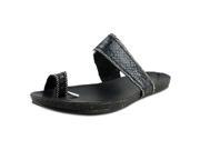 Yellow Box Idelle Women US 8.5 Black Slides Sandal