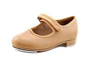 Dance Class By Trimfoot Company Mary Jane Beg. Tap Youth US 6.5 Tan