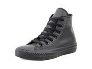 Converse Chuck Taylor All Star Leather Hi Women US 7.5 Black Sneakers