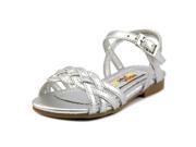 Rachel Shoes Angelina 2 Toddler US 7 Silver Slingback Sandal