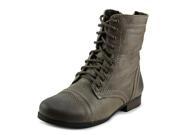 Steve Madden Jtroopa Youth US 13 Brown Combat Boot
