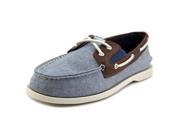Sperry Top Sider A O Slip On Youth US 5.5 Blue Boat Shoe
