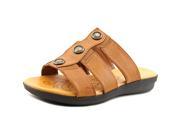 Easy Street Bide Women US 7 Brown Slides Sandal
