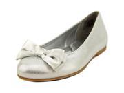 Kenneth Cole Reaction Kids Swing It Youth US 2 Silver Mary Janes