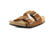 Minnetonka Gigi Youth US 1 Brown Slides Sandal