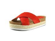 Nine West Amyas Women US 9.5 Red Slides Sandal