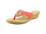 Easy Street Rossano Women US 9.5 Pink Thong Sandal