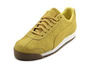 Puma Roma Emboss Zig Zag Women US 9.5 Yellow Sneakers