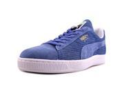 Puma States Indigo Woven MIJ Women US 7 Blue Sneakers