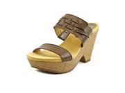 Chaps Jaslyn Women US 8.5 Brown Wedge Sandal
