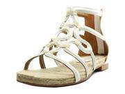 Adrienne Vittadini Pablic Women US 6 White Gladiator Sandal