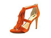 INC International Concepts Sayge Women US 7 Orange Sandals