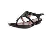 Kenneth Cole Reaction Lost The Way Women US 7.5 Black Thong Sandal