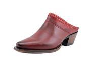 Lucchese Mimi Women US 6 Red Mules