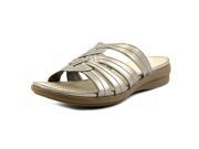 Kim Rogers Marma Women US 11 Silver Slides Sandal