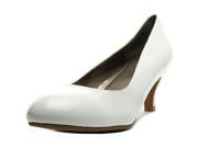Easy Spirit Keimi Women US 9.5 White Peep Toe Heels
