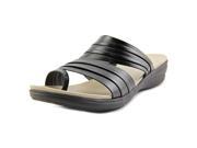 Kim Rogers Cammie Women US 11 Black Slides Sandal