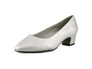 Easy Street Prim Women US 6.5 WW Silver Heels