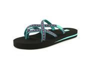 Teva Olowahu Women US 7 Blue Flip Flop Sandal