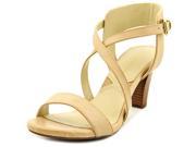 Adrienne Vittadini Briale Women US 7.5 Tan Sandals