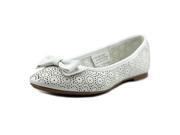 Rampage Girls Evie Youth US 4 White Ballet Flats