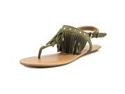 New Directions Melody Women US 10 Green Thong Sandal