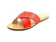 Vince Camuto Vido Women US 7 Red Slides Sandal