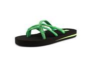 Teva Olowahu Women US 6 Green Flip Flop Sandal