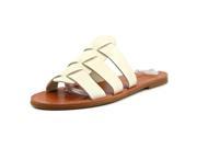 Lucky Brand Aisha Women US 6.5 White Slides Sandal